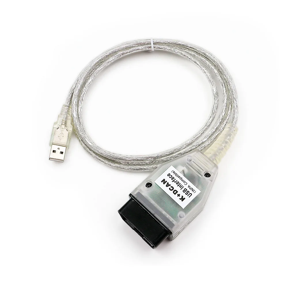 Интерфейсный кабель INPA K + CAN с чипом FT232RL переключателем для BMW DCAN usb 20 штырьками