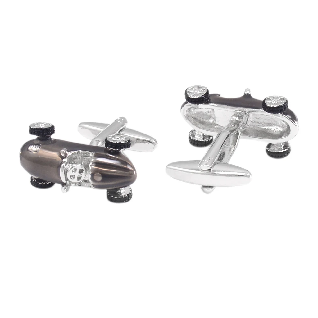 1 Pair Vintage Car Design Cufflinks for Mens Shirt Business Wedding Party Festival Jewelry
