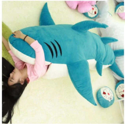 Giant Huge Shark Sleeping Bag Beanbag Sofa Bed Plush Stuffed Soft Toys Gift In Animals From Hobbies On Aliexpress