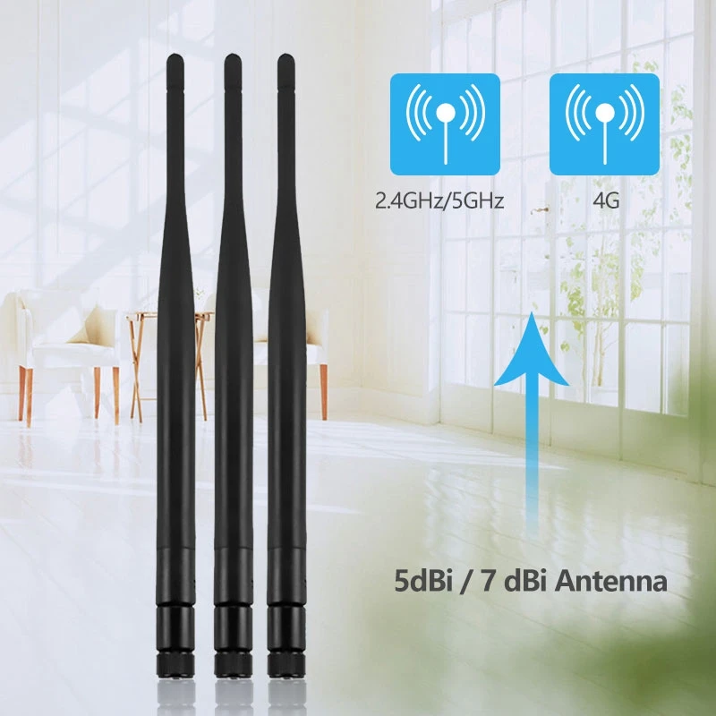 Cioswi Strength Wifi Signal 2.4G 3G 4G 5G Lte Wifi Antenna High Gain External Antenna Wide Range For Wireless Wifi Router