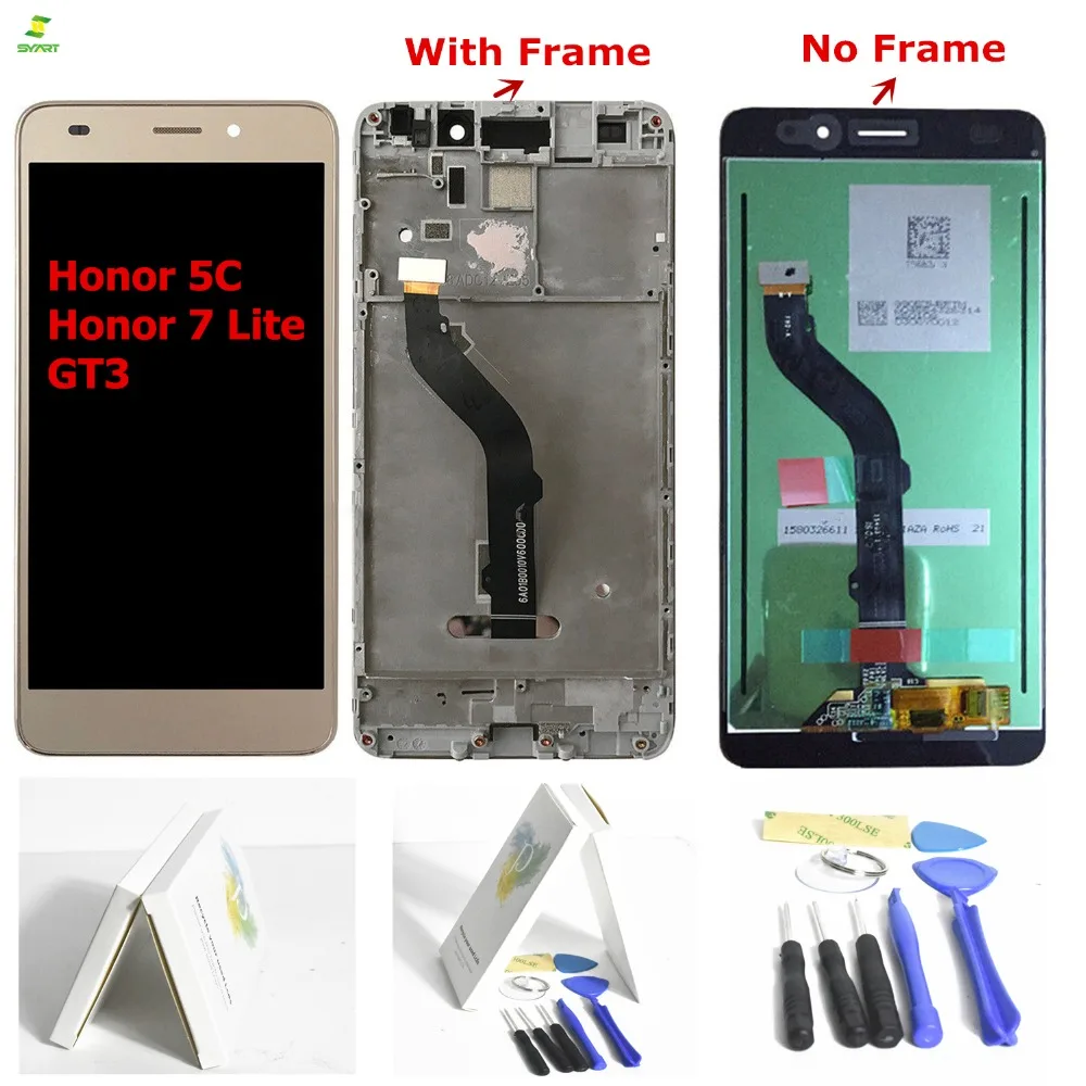 

Honor 5C For Huawei Honor 5C LCD 7Lite 7 Lite Display Touch Screen Digitizer For Huawei Honor 5C LCD With Frame NEM-L21 NEM-L51