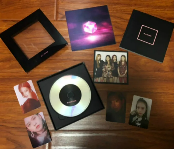 [MYKPOP]~ Официальный~ BLACKPINK MINI 1 квадратный альбом набор CD+ фото книга KPOP коллекция фанатов SA19050501