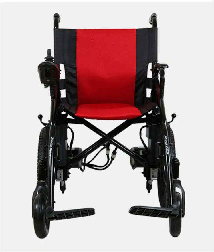  High quality foldable safety electrical wheelchair for handicapped