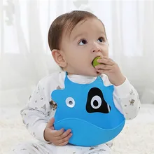 Модные Мультяшные мягкие нагрудники для ребенка слюнявчик полотенце Младенцы удобство здоровья силиконовый водонепроницаемый нагрудник