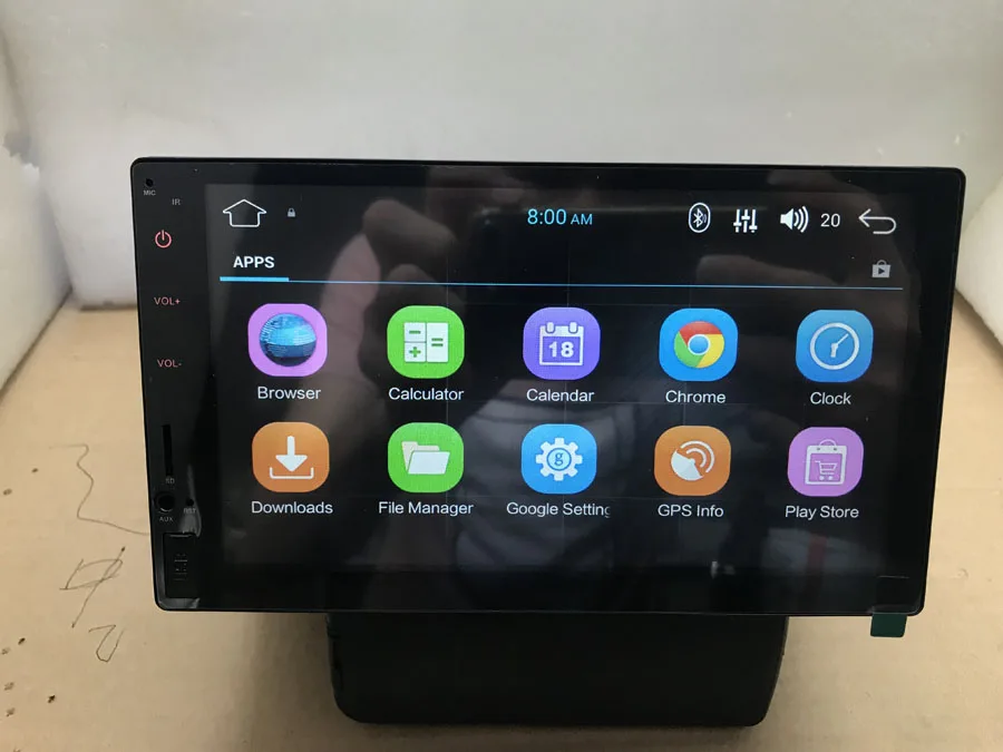 BYNCG 2 Din Android 7 0 Универсальный dvd плеер автомобиля дюймов gps навигации Bluetooth стерео