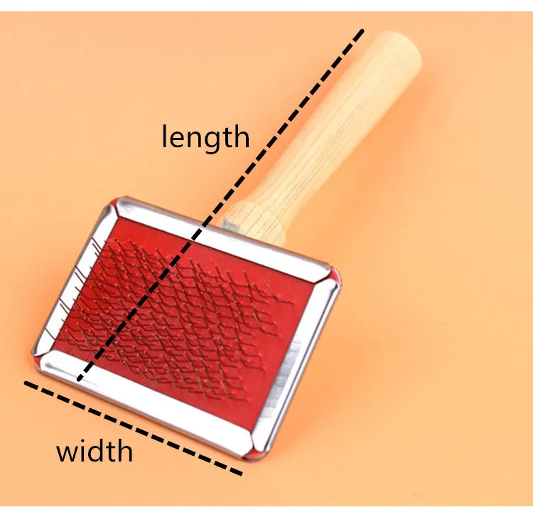 SYDZSW натуральная древесина Экологичная щетка для кошек и собак стильная и прочная расческа для ухода за домашними животными инструменты Расческа для собак XS s m l
