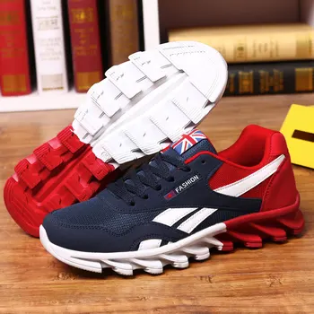 

Pop Spring Summer Fashion Men Casual Shoes Breathable Comfortable Male Sneakers For Adult high-quality 2 Colors Plus Size 28-67