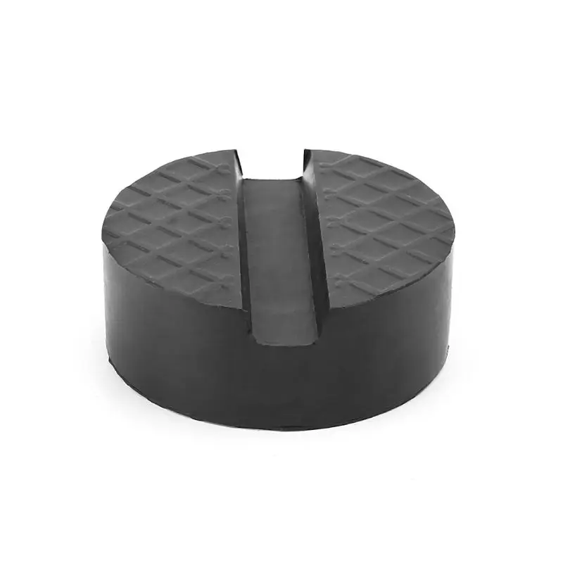 

Black Car Jack Rubber Pad Anti-slip Rail Protector Support Block Heavy Duty For Car Lift