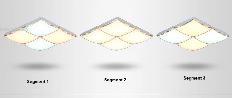 Новый современный Life арт Гостиная Прямоугольный потолочный светильник led спальня исследование квадратный потолочный светильник AC100-240V