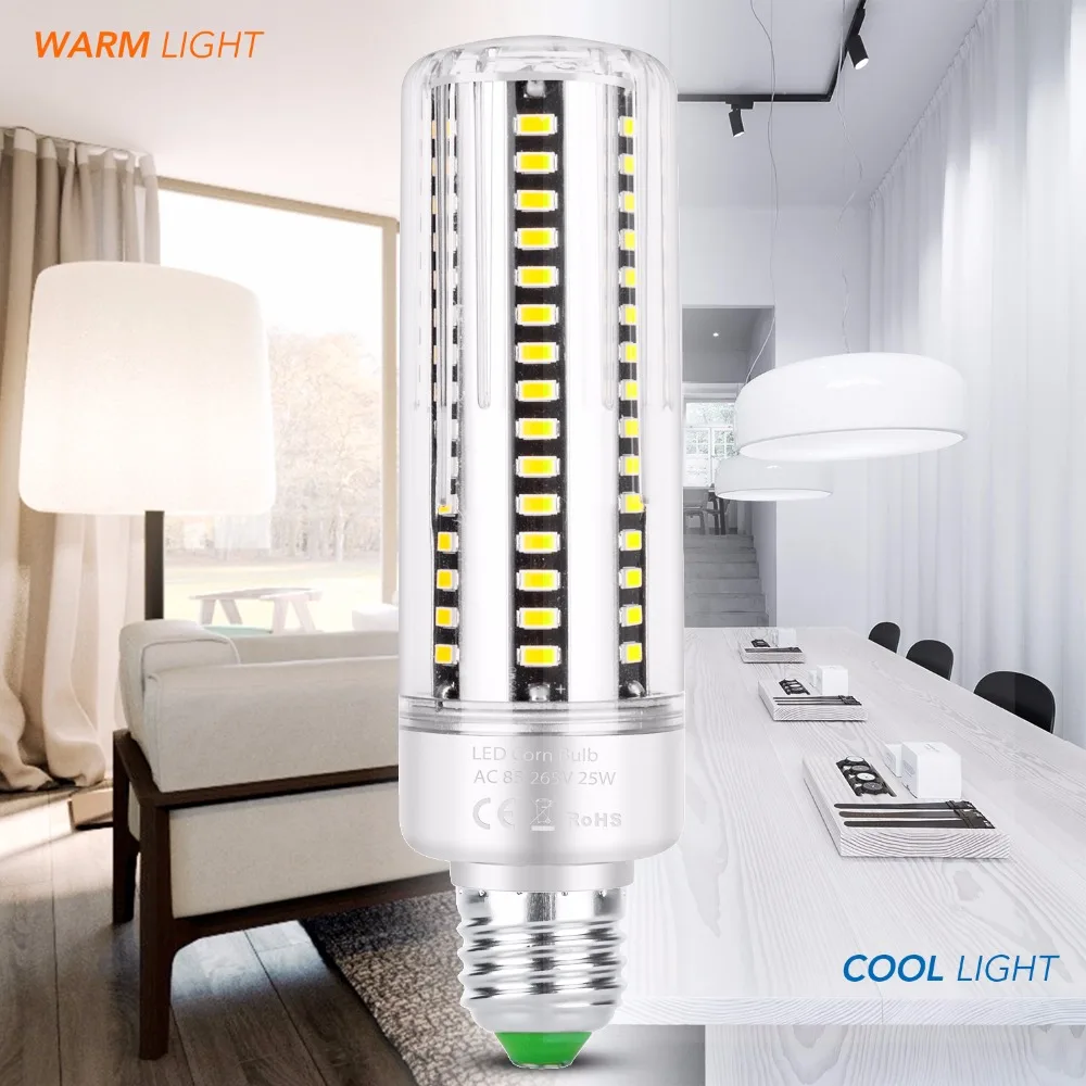 

LED Light Bulb E27 Corn LED Lamp Bulb E14 220V Candle Lamp High Power LED Bombillas 5W 7W 9W 12W 15W 18W 20W Energy Saving Light