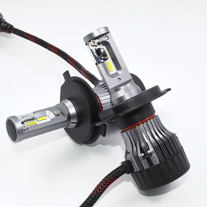 Лампа для автомобильных фар H4 led HB2/9003 Hi/Lo H7 H11 9005 HB3 9006 HB4 60 Вт 6500 лм | Автомобили и