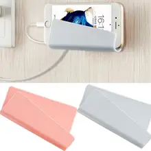 Phone Storage Holder Support Rack Charging Bracket Wall-mounted For Cell Mobile Rack Levert Dropship AP13