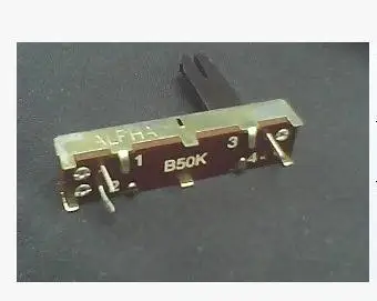 

DJ mixer fader push 3.5 cm single straight sliding potentiometer Switches B50K long axis 20MM