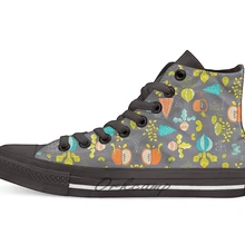 Фермерский рынок высокие парусиновые туфли на плоской подошве повседневные мужские кроссовки Прямая