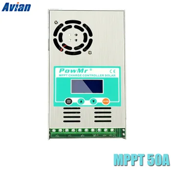 

MPPT 50A Solar Controller 12V 24V 36V 48V auto for Vented Sealed Gel Nicd Li Battery Max 190VDC Input
