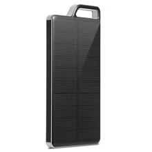 PowerGreen LEDs Design External Battery Pack Charger 10000mAh Solar Panel Power Bank for Samsung Phones