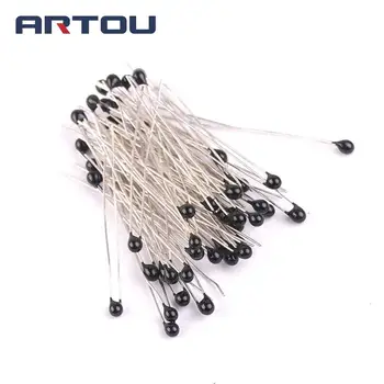 

50PCS 10K OHM Thermistor Resistor NTC-MF52-103/3435 10K 3435+-5%