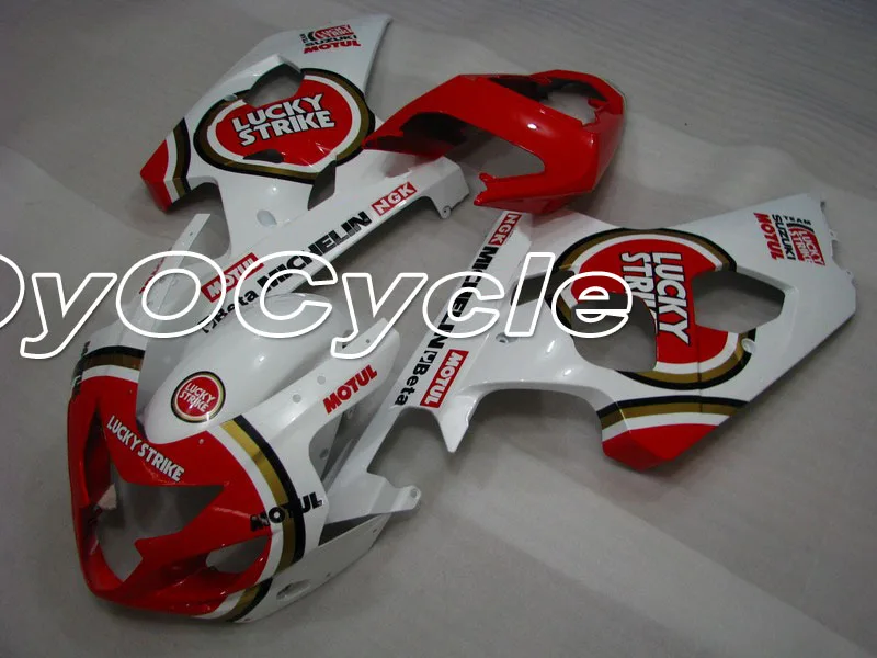 

For 04-05 Suzuki GSXR600 GSXR750 K4 GSXR 600 750 Injection Motorcycle ABS Fairing Bodywork Kit 2004 2005 White Red