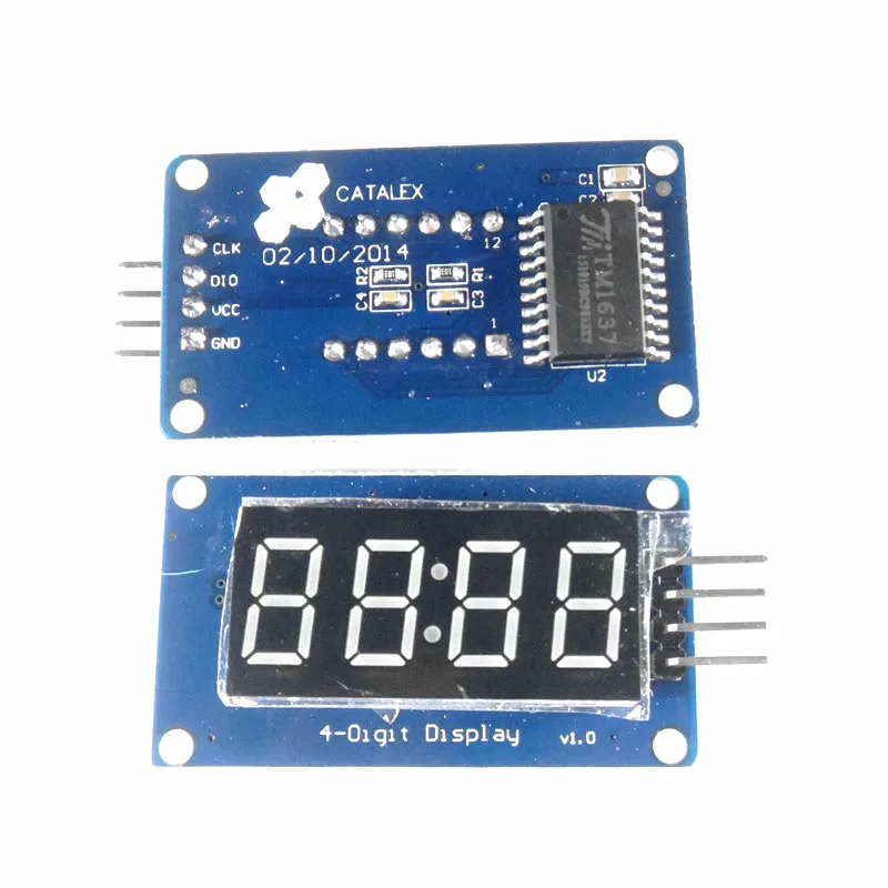 KJ394  4 LED  TM1637__