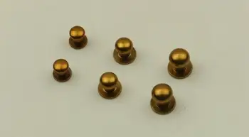 

(100piece/lot) wholesale antique gold pure copper nipple nail belt decorative screw box bag hardware accessories