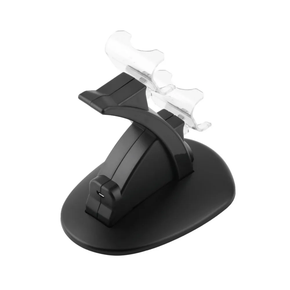 LED двойной USB зарядное устройство док станция крэдл для Sony Playstation 4 PS4 игровая