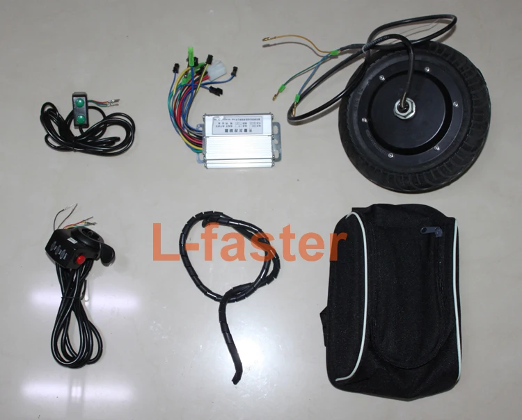 Components Parts L Faster 36v 350w Electric Scooter Conversion Kit 8 Inch Brushless Huv Motor Kit For Kick Scooter Diy Electric Trikke Speed Can Be 30km H Toys Games Scooters Equipment