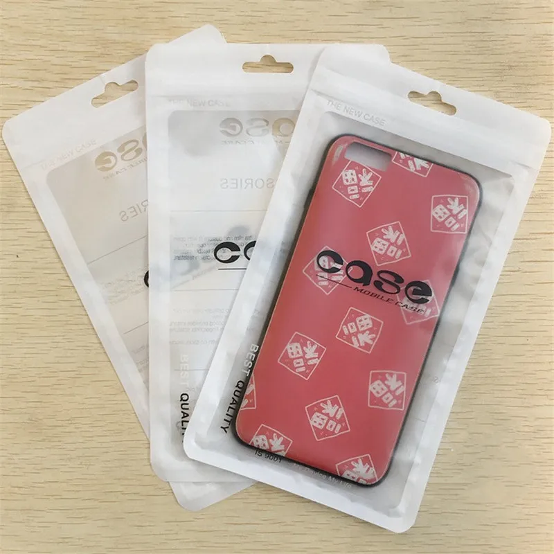 

1000pcs 12*21.5cm Mobile Phone Case Cover Retail Packaging Package Bag for iPhone 4S 5 5S 6 7 Plus Plastic Ziplock Poly Pack