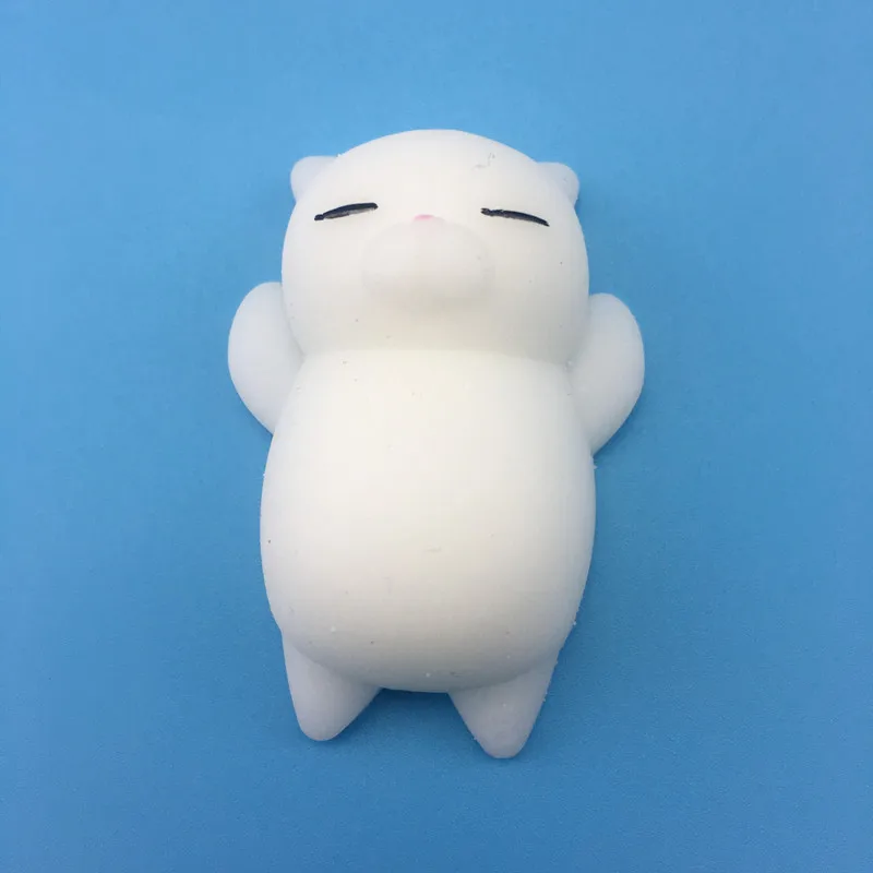 Милые мягкие игрушки mochi для детей снятия стресса с котом антистресс|Шутки и