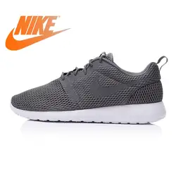 Оригинальный NIKE сетки дышащий ROSHE ONE HYP BR Для Мужчин's кроссовки Открытый Прогулки Бег Спортивная обувь удобные 833125