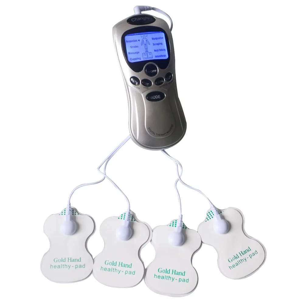 Single Input Low Frequency Stimulator Full Body Relax Tens Acupuncture Therapy Device Health Care With 2Pcs Pink Lead Wire Cable Single Input Low Frequency Stimulator Full Body Relax Tens Acupuncture Therapy Device Health Care With 2Pcs Pink Lead Wire Cable