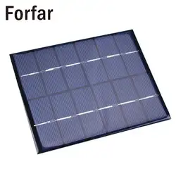 Форфар 6 В 2 Вт 330ma солнца Мощность Солнечный Мощность Панель DIY модуль для сотового телефона Зарядное устройство