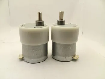

2PCS 35ZYL002 9V 110RPM High Precision Low Noise DC 530 Motor With Plastic Gear wiht a Flat Shaft