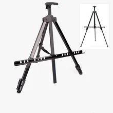 1 шт. портативный алюминиевый мольберт складной регулируемый мольберт для рисования художественный складной мольберт