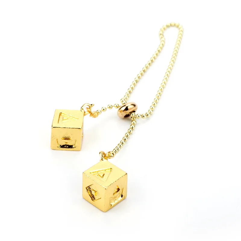 Звездные войны Хан Solo браслет последний джедай куб кости Золотая цепь Шарм Браслеты для женщин мужчин ювелирные изделия лучший друг Рождественский подарок