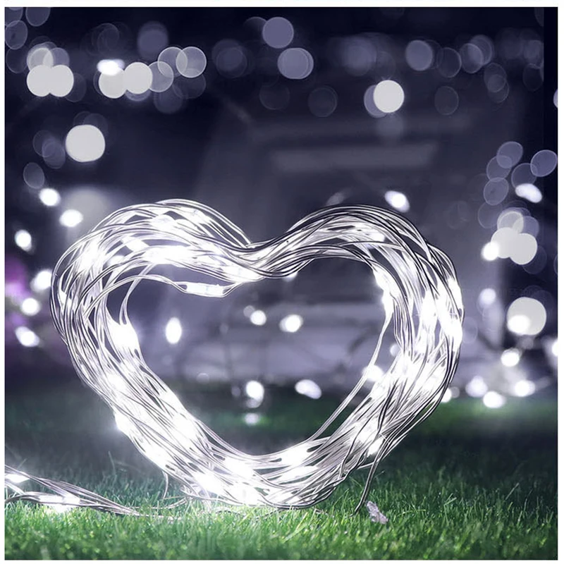 BTgeuse 5M LED Copper Wire String Lights Night Light Holiday Lighting for Wedding Party Garland Fairy Christmas Tree Decoration BTgeuse 5M LED Copper Wire String Lights Night Light Holiday Lighting for Wedding Party Garland Fairy Christmas Tree Decoration