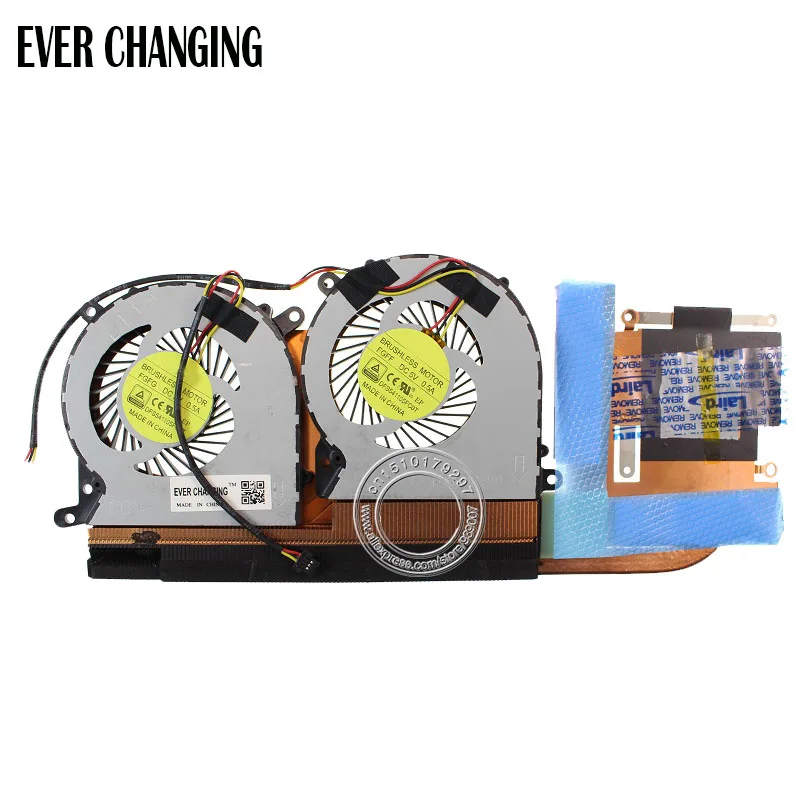 Новый и оригинальный GPU вентилятор радиатор для HASEE Z7 6 31 P6502 G02 200 201 FCN FG80 FGFF|gpu fan|heat