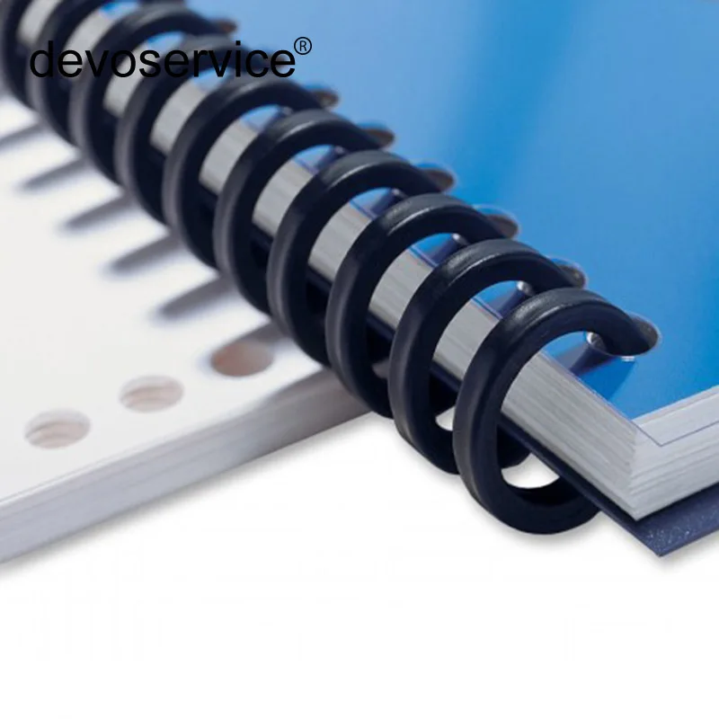 25 Hole Transparent Plastic Binding Ring Loose leaf Binding Ring Single