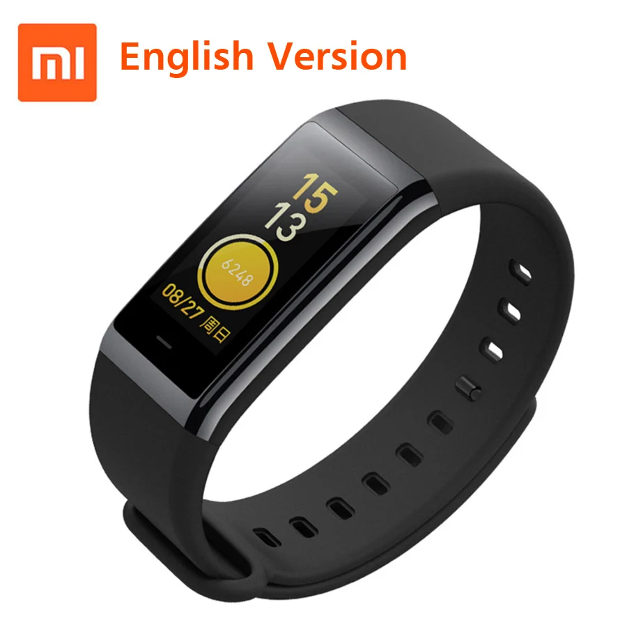

English Version Xiaomi Amazfi Cor Smart Bracelet Sport Watch 5ATM Waterproof Smart Bracelet 1.23" Screen Bluetooth Touch Screen