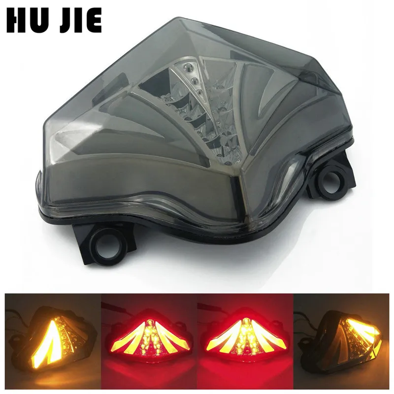 Motorcycle Turn Signal Tail Light Brake Integrated For Kawasaki ER6N ER 6N/ER-6F 2012-2015 13 14 |