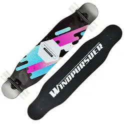 Professional Dancing Longboard Deck 107CM Highway Dance Board Downhill Freestyle Road Brush Street Skate Longboard Skateboard Professional Dancing Longboard Deck 107CM Highway Dance Board Downhill Freestyle Road Brush Street Skate Longboard Skateboard