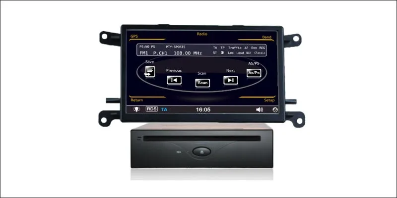 Flash Deal Liislee For Audi A4 / Q5 2009~2016 - Car Stereo Radio CD DVD Player GPS Nav Navi Navigation HD Screen System Original With Aux 3