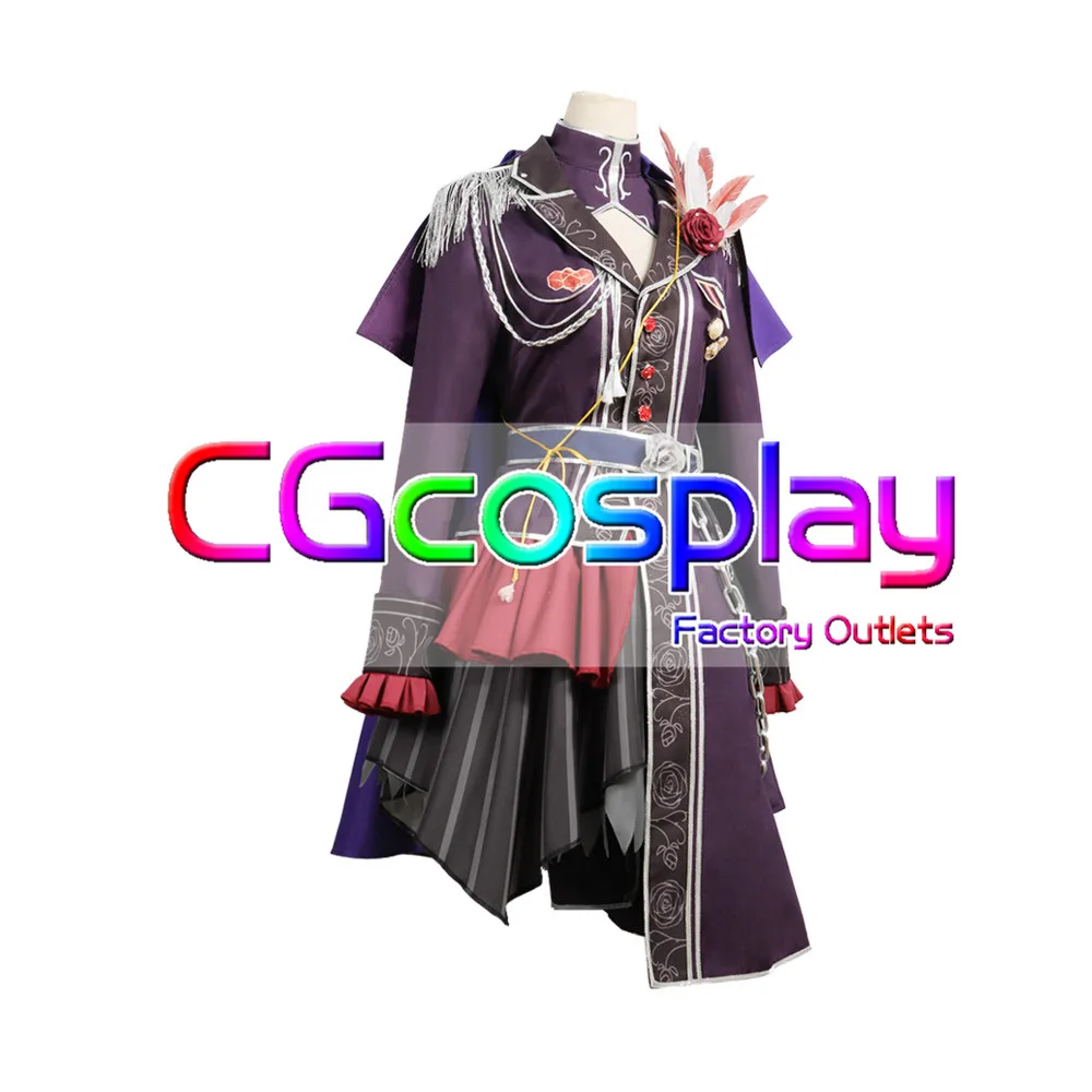 Cgcos Экспресс доставка Bang Dream Лиза Имаи Roselia 3th live форма аниме игры Косплэй костюм на