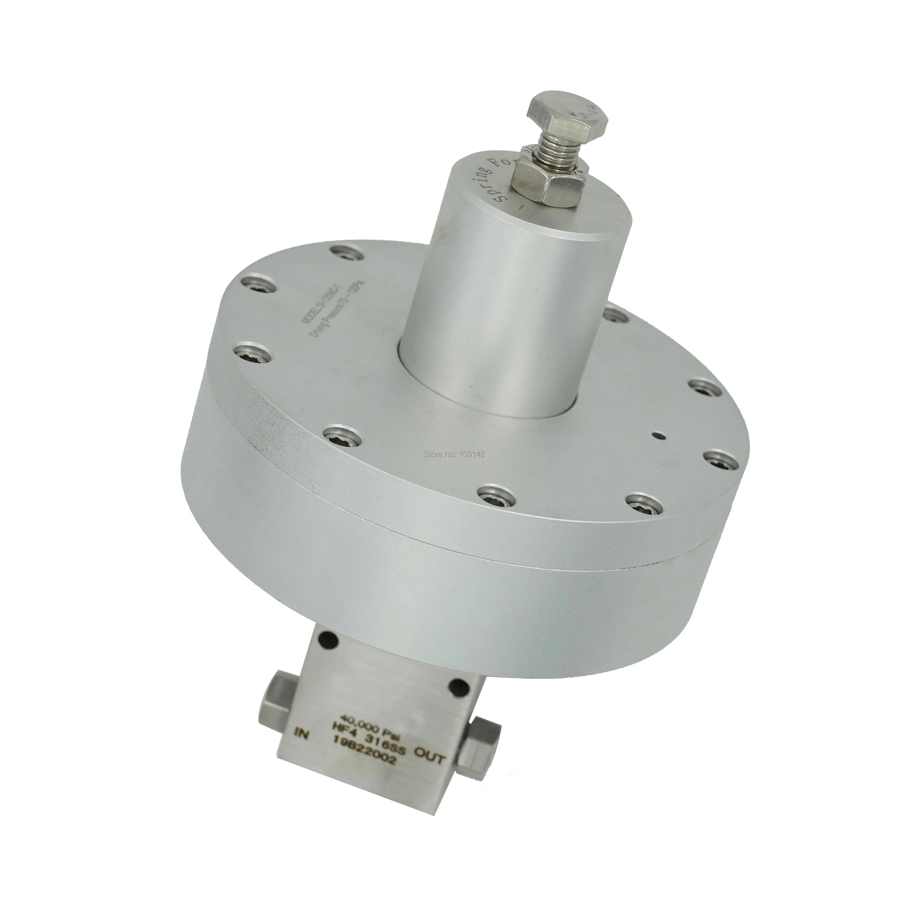 

Free shipping Model : SI60121-NC 1/4'' thread 60,000psi Ultra high pressure forged air needle valve
