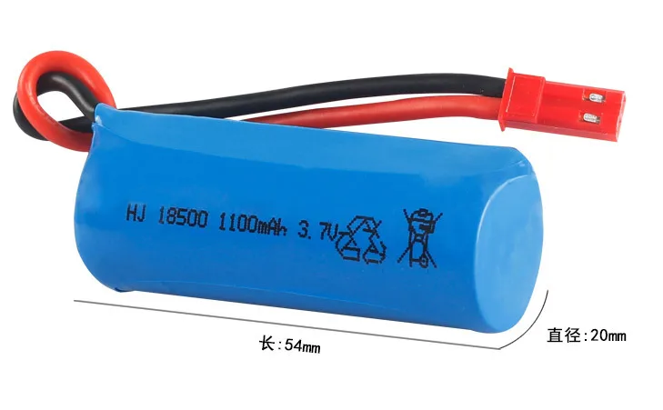 YUKALA 2 قطعة FT008 RC سباق قارب H227-33 rc هليكوبتر 3.7 v 1100 Mah بطارية ليثيوم أيون 15C 18500 JST التوصيل YUKALA 2 قطعة FT008 RC سباق قارب H227-33 rc هليكوبتر 3.7 v 1100 Mah بطارية ليثيوم أيون 15C 18500 JST التوصيل
