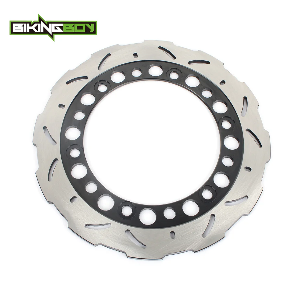 

BIKINGBOY Front Brake Disc Disk Rotor For Kawasaki EX 250 Ninja R 1987-2007 GPX 250 R Australia 1988-2007 GPX 250 R Ninja 87-17