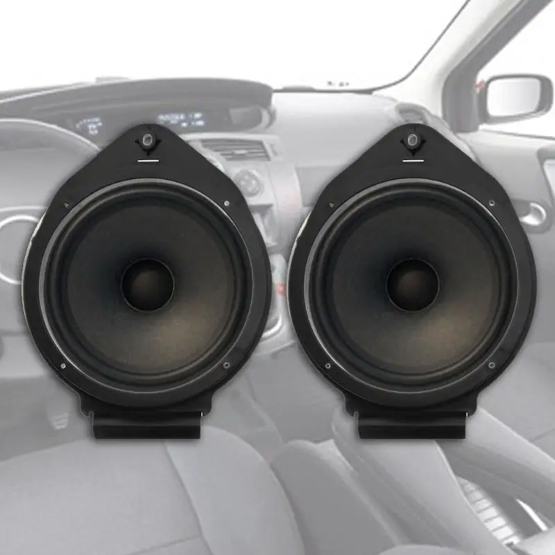2pcs 6.5in Car Front Rear Door Speaker Adapter Brackets for CHEVROLET BUICK Mount Adapter Plates Brackets Stand Cover Rings New audio speaker adapter