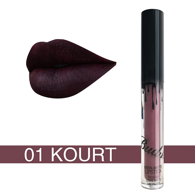 HTB1OHZeSpXXXXcCaXXXq6xXFXXXA image HTB1OHZeSpXXXXcCaXXXq6xXFXXXA BUD K Brand liquid Kyliejenner lipstick glitter Sexy Color waterproof Long Lasting mate gloss pen Make up red matte lip baton