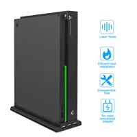 New Vertical Stand for Xbox one X with 3 Cooling Fans + 3 USB Port Hub Vertical Cooling Base/Dock for Xbox One X Game Console - Image 4
