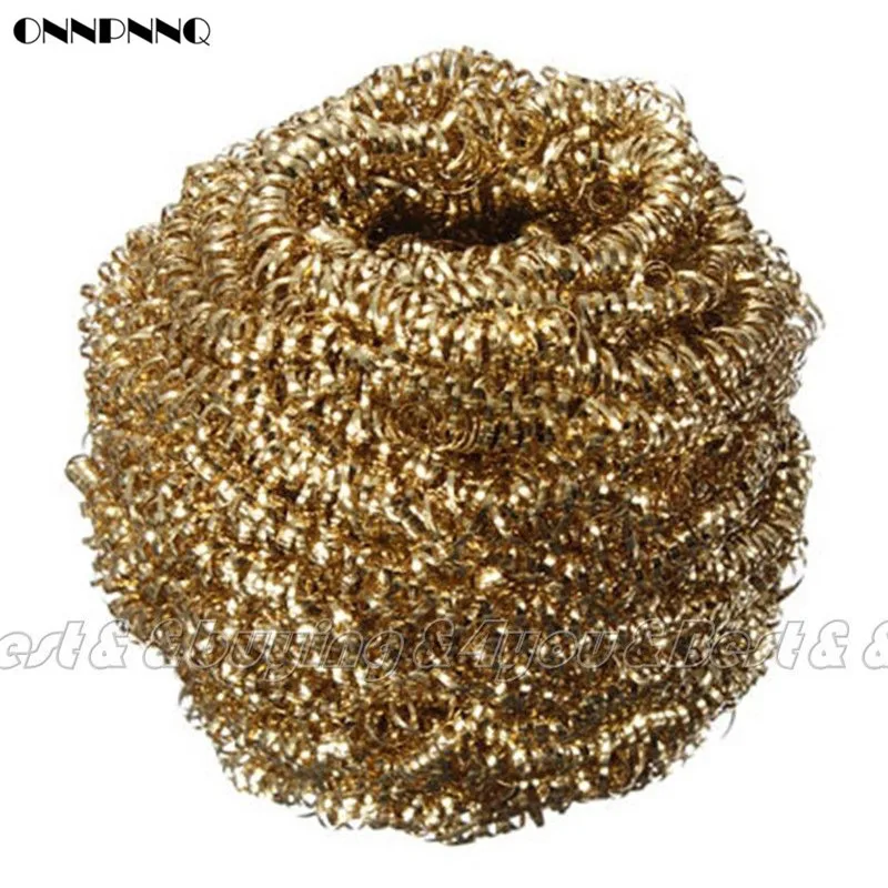 ONNPNNQ Soldering Solder Iron Tip Cleaner Brass Cleaning Wire Sponge Ball Free Shipping