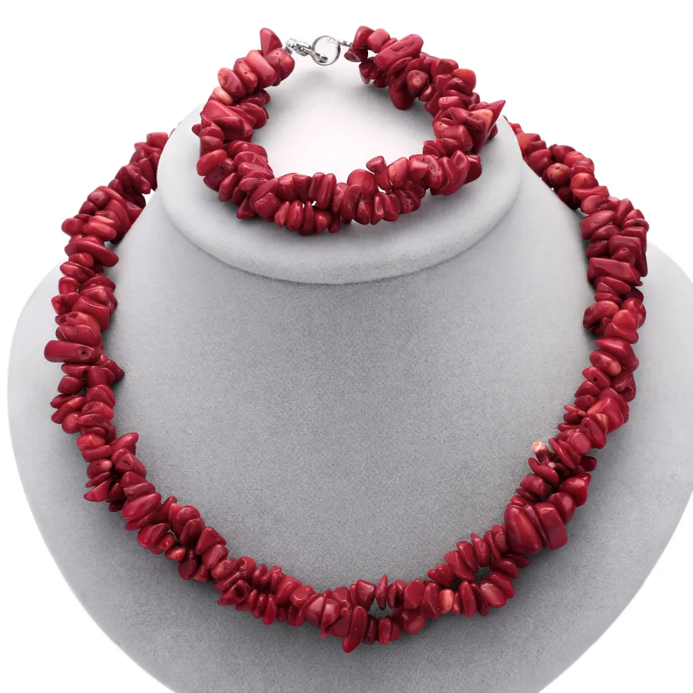

Colorful 100% Natural Stone Beads Handmade Chocker Necklace Charm Beaded Bracelets For Women Necklace Bracelet Set Boho Jewelry